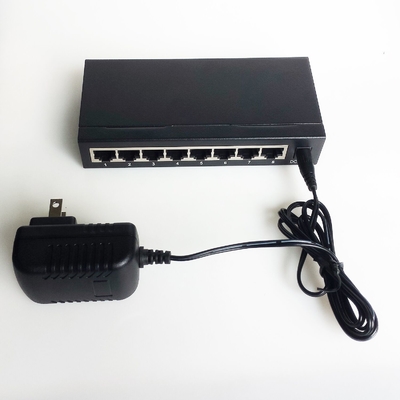 Port du convertisseur 8 de médias de commutateur d'Ethernet de fibre de Rj45 UTP pour IP Access