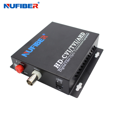 Convertisseur audio de fibre de 1RS485 1BNC, émetteur visuel optique et récepteur